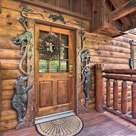 Smoky Mountain Log Cabin 7 Mi To Gatlinburg! Sevierville Buitenkant foto