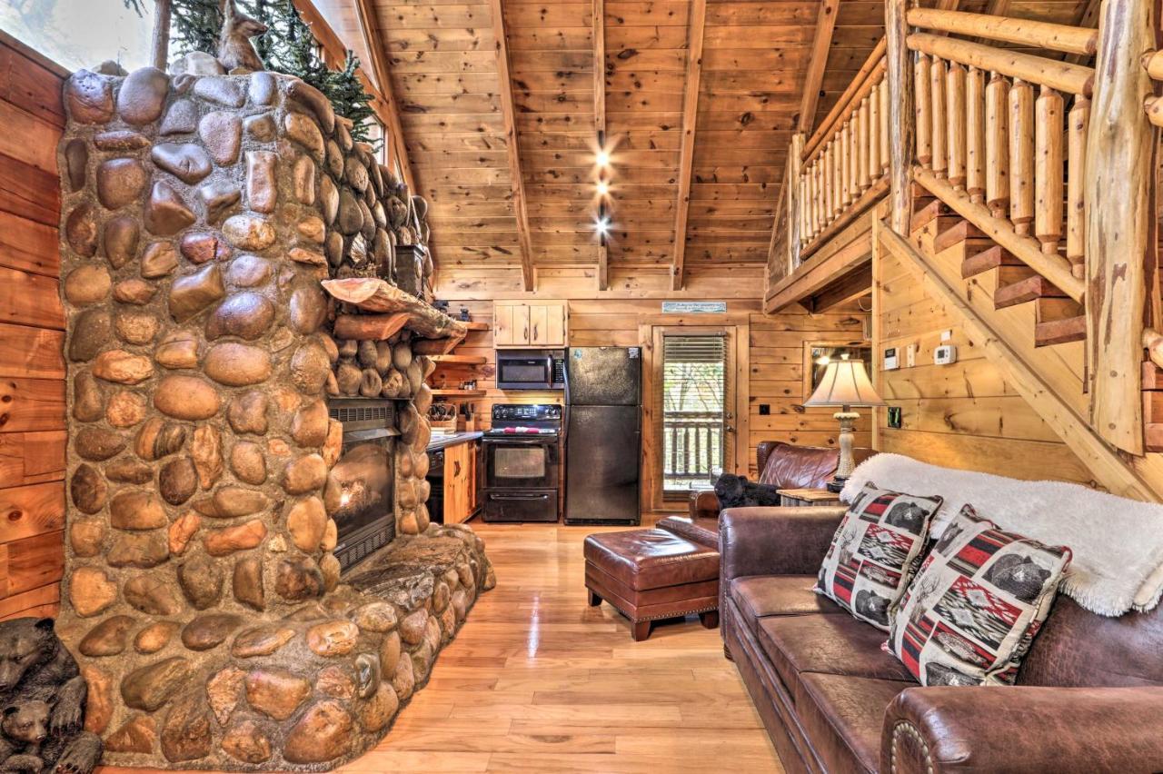 Smoky Mountain Log Cabin 7 Mi To Gatlinburg! Sevierville Buitenkant foto