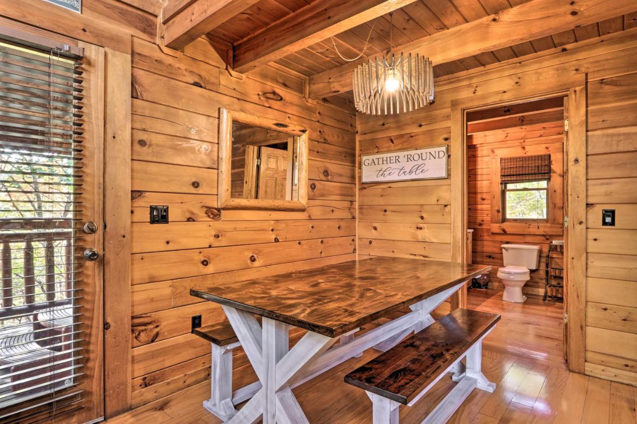 Smoky Mountain Log Cabin 7 Mi To Gatlinburg! Sevierville Buitenkant foto
