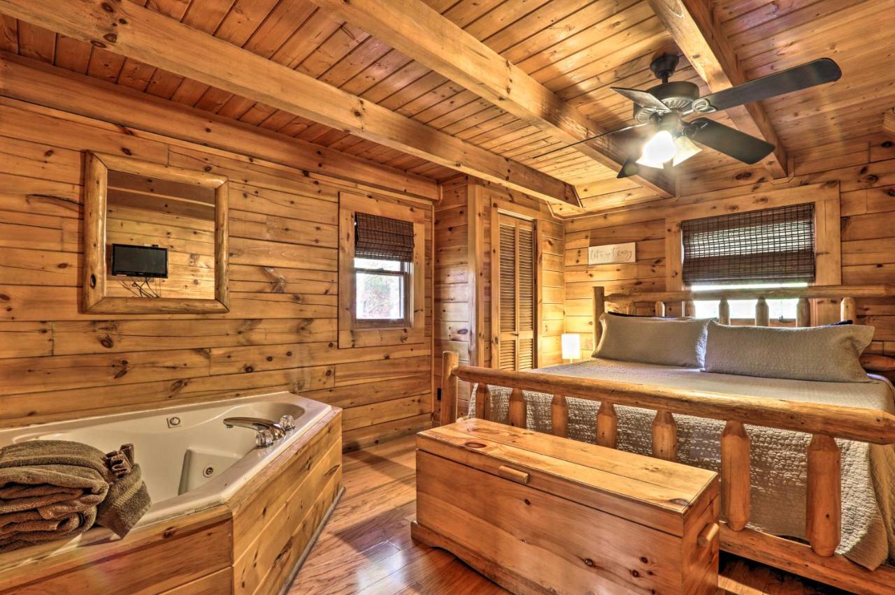 Smoky Mountain Log Cabin 7 Mi To Gatlinburg! Sevierville Buitenkant foto
