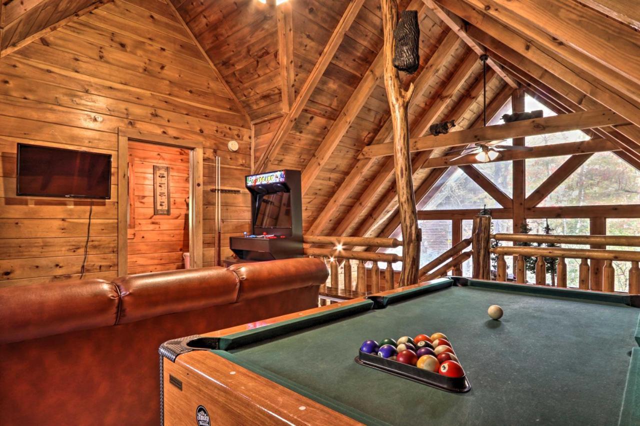 Smoky Mountain Log Cabin 7 Mi To Gatlinburg! Sevierville Buitenkant foto