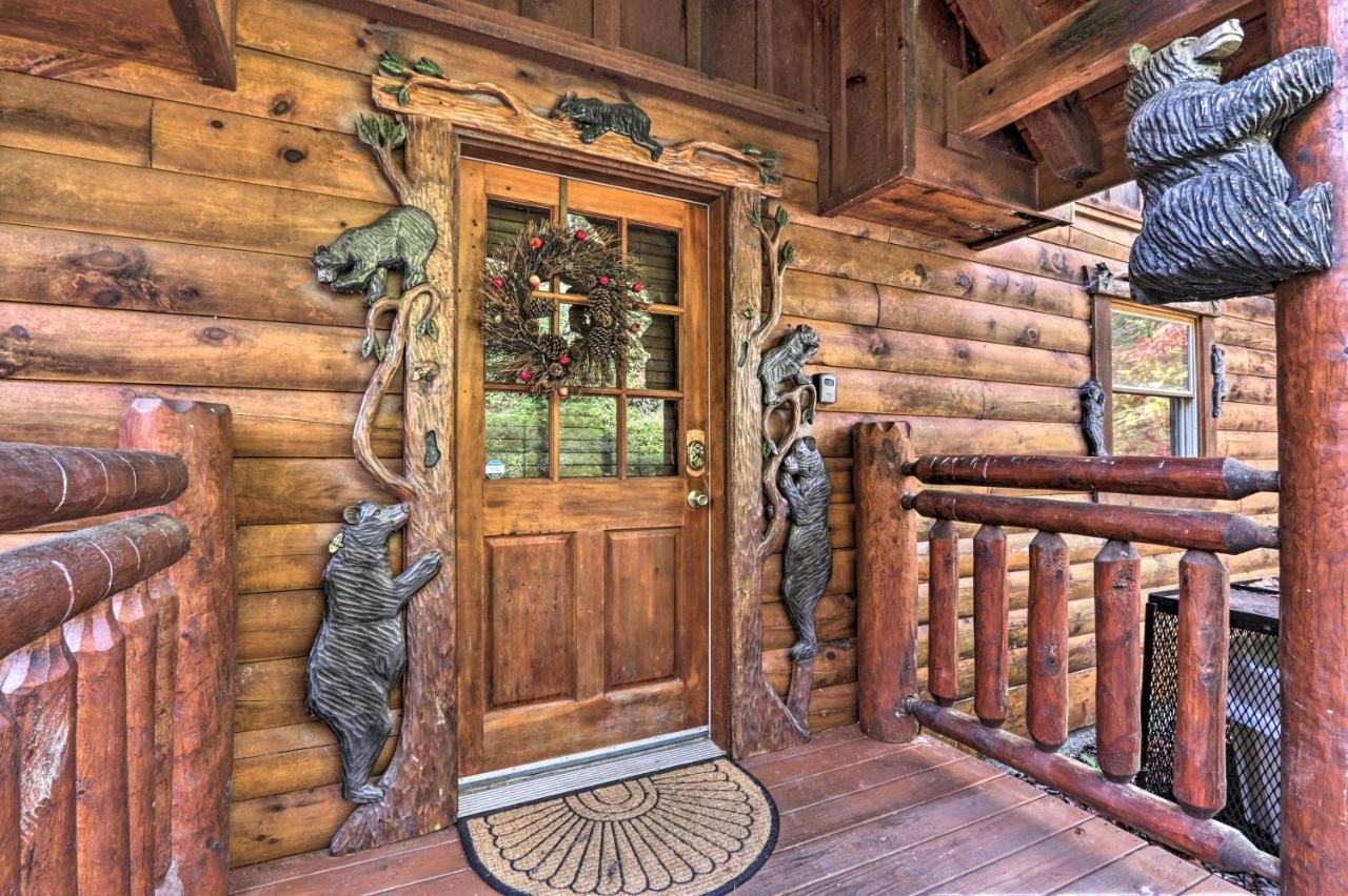 Smoky Mountain Log Cabin 7 Mi To Gatlinburg! Sevierville Buitenkant foto