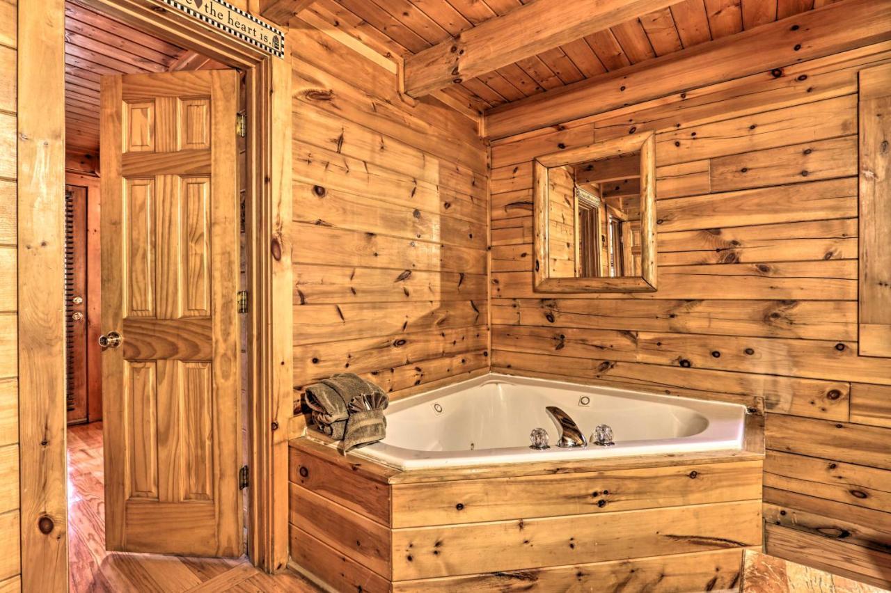 Smoky Mountain Log Cabin 7 Mi To Gatlinburg! Sevierville Buitenkant foto