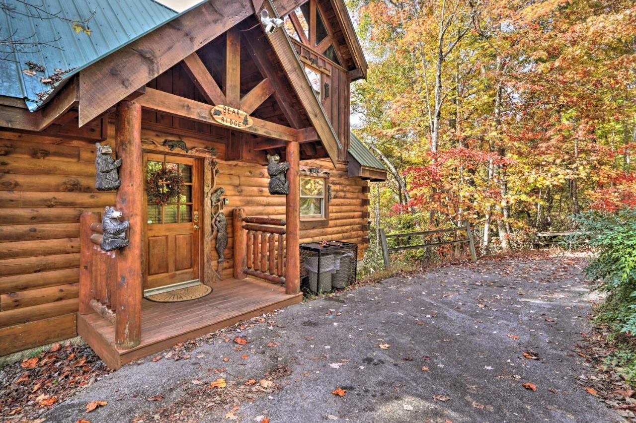 Smoky Mountain Log Cabin 7 Mi To Gatlinburg! Sevierville Buitenkant foto