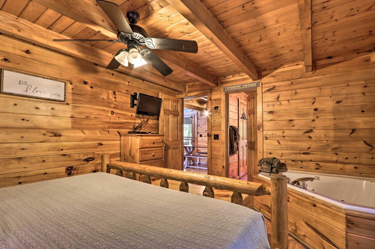 Smoky Mountain Log Cabin 7 Mi To Gatlinburg! Sevierville Buitenkant foto
